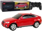 Rastar, BMW X6, pojazd zdalnie sterowany, czerwony, 1:24