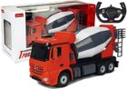 Rastar, Mercedes-Benz Arocs, pojazd zdalnie sterowany, czerwony, 1:14