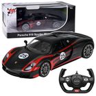 Rastar, Porsche 918 Spyder Performance, pojazd zdalnie sterowany, Czarne, 1:14