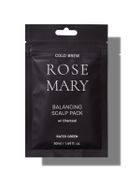 Rated Green, Rosemary, kuracja regulująca do skóry głowy z rozmarynem i aktywnym węglem, 50 ml