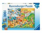 Ravensburger, 4 pory roku, puzzle XXL, 100 elementów