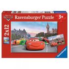 Ravensburger, Auta, Zygzak McQueen i przyjaciele, puzzle, 2-12 elementów