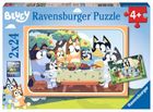 Ravensburger, Bluey, puzzle, 2-24 elementy