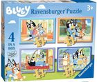 Ravensburger, Bluey, puzzle 4w1