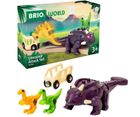 Ravensburger, Brio, zestaw dinozaurów