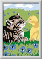 Ravensburger, CreArt for Kids, malowanie po numerach, Przyjaźń Zwierząt