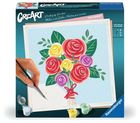 Ravensburger, CreArt, malowanie po numerach, Bukiet Róż