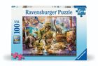 Ravensburger, Dinosaur, puzzle, XXL, 100 elementów