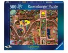 Ravensburger, Fantastyczna biblioteka, puzzle, 500 elementów
