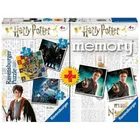 Ravensburger, Harry Potter, puzzle 3w1, 110 elementów + memory