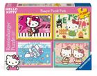 Ravensburger, Hello Kitty, puzzle, 4-100 elementów