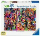 Ravensburger, Jeweled Jungle, puzzle wielkoformatowe, 500 elementów