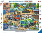 Ravensburger, Kadr z placu budowy, puzzle w ramce, 24 elementy