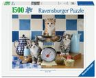 Ravensburger, Koty w kuchni, puzzle 1500 elementów