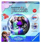 Ravensburger, Kraina Lodu, puzzle kuliste 3D, 72 elementów