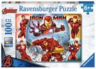Ravensburger, Marvel, Iron Man, puzzle XXL, 100 elementów