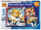 Ravensburger, Minionki 4, puzzle, 3-49 elementów