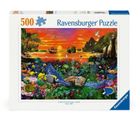 Ravensburger, Morski świat, puzzle, 500 elementów