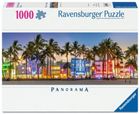 Ravensburger, Night Glow on Ocean Drive Panorama, puzzle, 1000 elementów