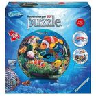 Ravensburger, Ocean, puzzle kuliste 3D, 108 elementów