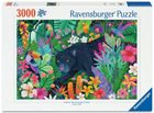 Ravensburger, Pantera w kwitnącej dżungli, puzzle, 3000 elementów