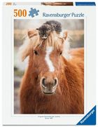 Ravensburger, Ponny and Cat, puzzle, 500 elementów