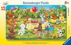 Ravensburger, Przyjęcie urodzinowe, puzzle w ramce, 15 elementów