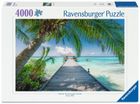 Ravensburger, Rajska plaża na Malediwach, puzzle, 4000 elementów