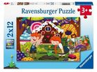 Ravensburger, Świat baśni, puzzle, 2-12 elementów