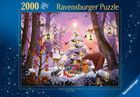 Ravensburger, Święta w lesie, puzzle, 2000 elementów