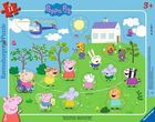 Ravensburger, Świnka Peppa, Co tu pasuje? Puzzle, 11 elementów