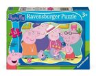 Ravensburger, Świnka Peppa, Siostrzyczka, puzzle, 35 elementów