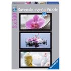 Ravensburger, Tryptyk orchidea, puzzle, 3-500 elementów