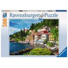 Ravensburger, Włoskie jezioro, puzzle, 500 elementów