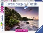 Ravensburger, Wyspa Praslin Seszeele, puzzle, 1000 elementów