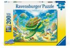 Ravensburger, Żółw, puzzle XXL, 200 elementów