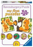 Ravensburger, Zwierzęta i ich młode, puzzle, 18 elementów