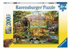 Ravensburger, Zwierzęta sawanny, puzzle XXL, 200 elementów