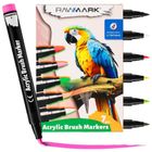 Rawmark, markery akrylowe brush, 7 kolorów