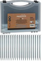 RedCliffs, śledzie do namiotu w walizce, metalowe, 23 cm, 20 szt.