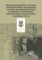 Referat szczegółowy o sytuacji ogólnej w Persji