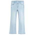 Regulowane jeansy flare z wysokim stanem Cool Club