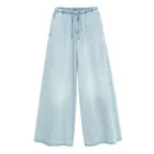 Regulowane spodnie wide leg z gumką Cool Club