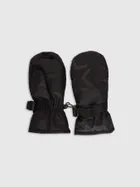 Rękawiczki damskie, czarne, 4F