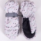 Rękawiczki narciarskie dziewczęce, różowe, Yoclub