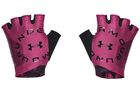 Rękawiczki sportowe damskie, różowe, Under Armour Graphic Training Gloves