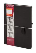 Renesans, notes B5, w kropki, czarny, 1 szt.