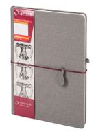 Renesans, notes B5, w kropki, szary, 1 szt.