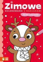 Renifer i przyjaciele. Zimowe kolorowanki z naklejkami