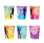 Retro disco, kubeczki papierowe, lata 80-te, 6-220 ml